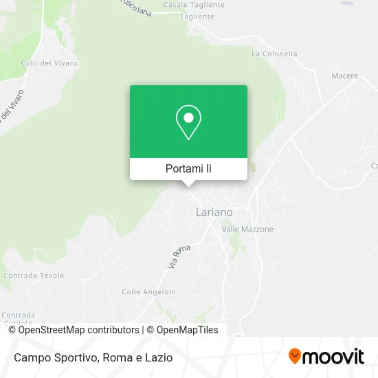 Mappa Campo Sportivo