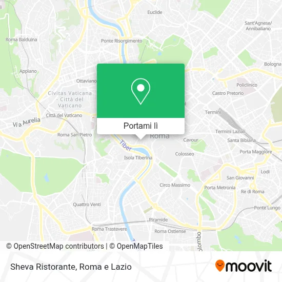 Mappa Sheva Ristorante