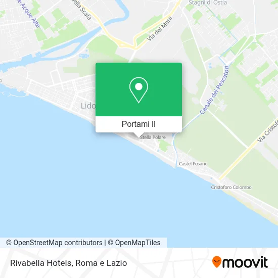 Mappa Rivabella Hotels