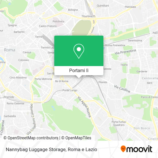 Mappa Nannybag Luggage Storage