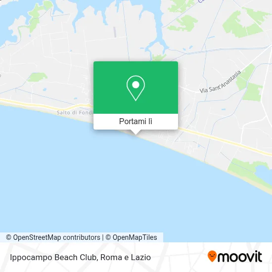 Mappa Ippocampo Beach Club
