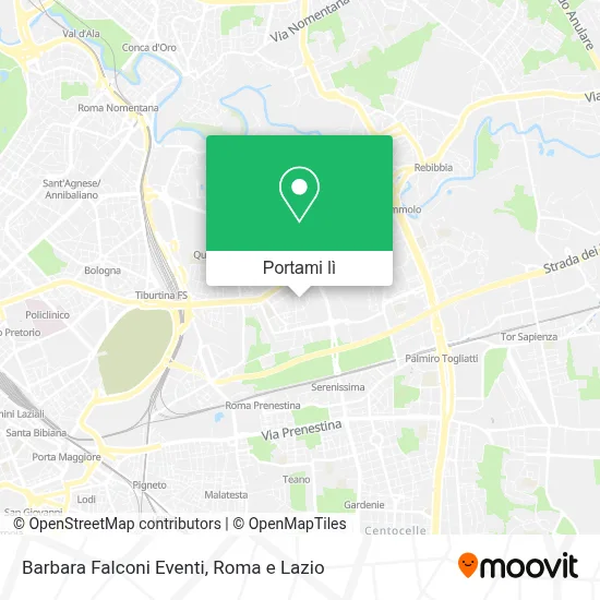 Mappa Barbara Falconi Eventi