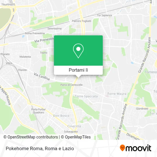 Mappa Pokehome Roma