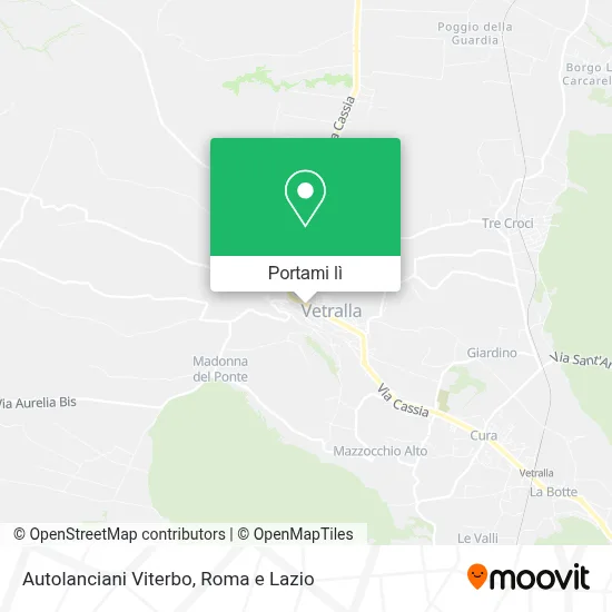 Mappa Autolanciani Viterbo