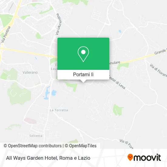 Mappa All Ways Garden Hotel