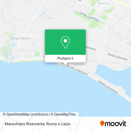 Mappa Marechiaro Ristorante