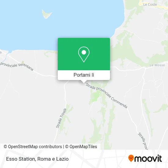 Mappa Esso Station