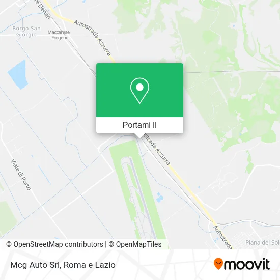 Mappa Mcg Auto Srl