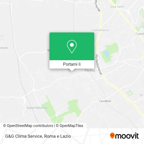 Mappa G&G Clima Service