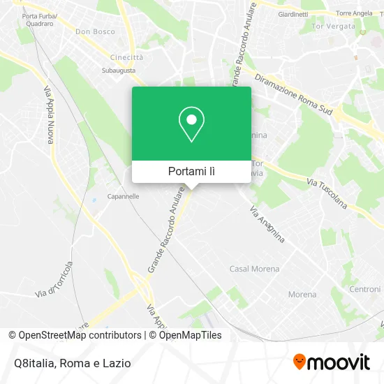 Mappa Q8italia