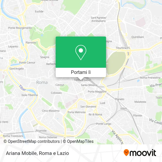 Mappa Ariana Mobile