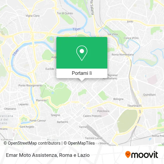 Mappa Emar Moto Assistenza