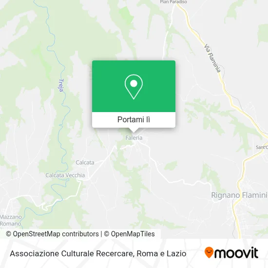 Mappa Associazione Culturale Recercare