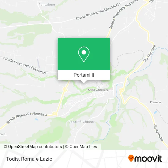 Mappa Todis