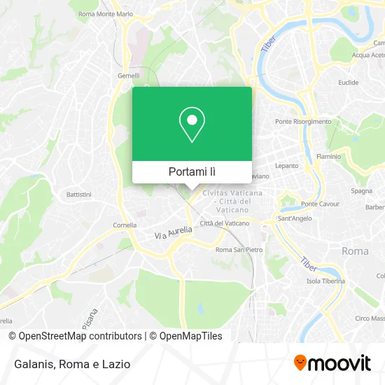Mappa Galanis