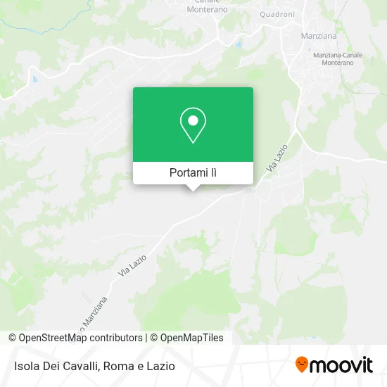 Mappa Isola Dei Cavalli