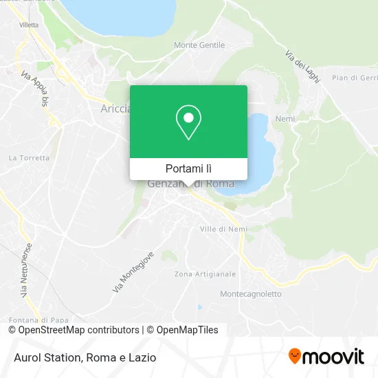 Mappa Aurol Station