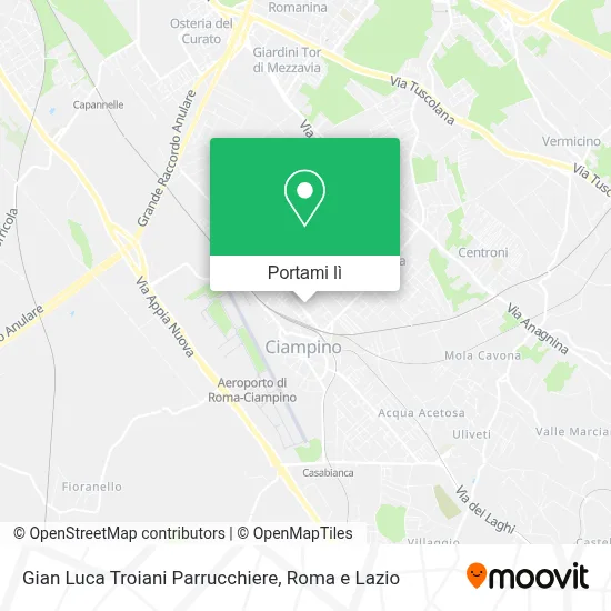 Mappa Gian Luca Troiani Parrucchiere