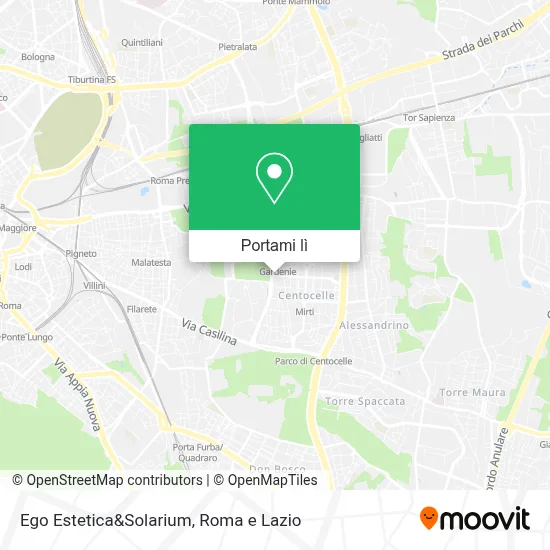 Mappa Ego Estetica&Solarium