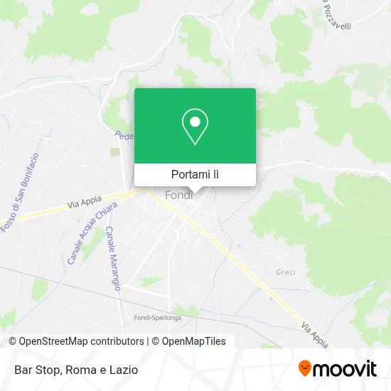 Mappa Bar Stop