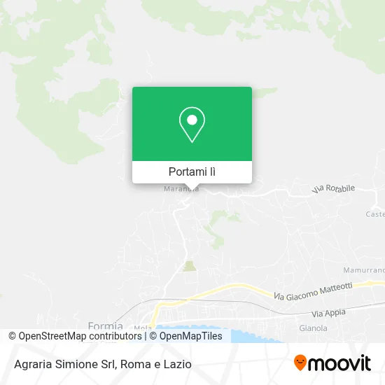 Mappa Agraria Simione Srl