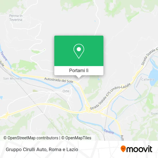 Mappa Gruppo Cirulli Auto