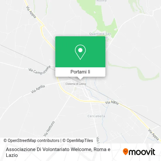 Mappa Associazione Di Volontariato Welcome