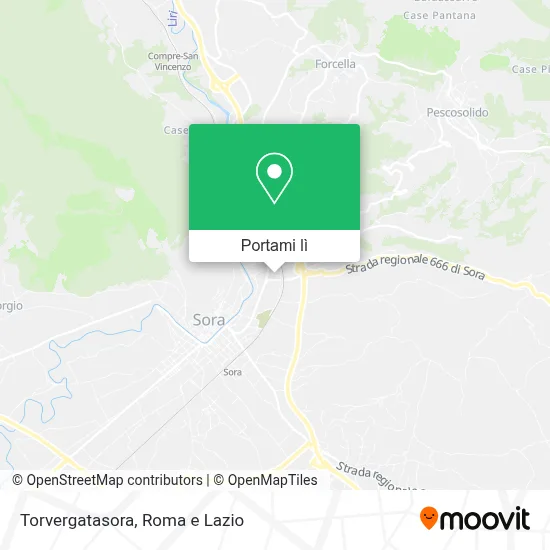 Mappa Torvergatasora
