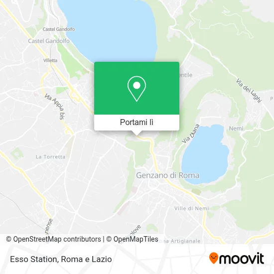 Mappa Esso Station
