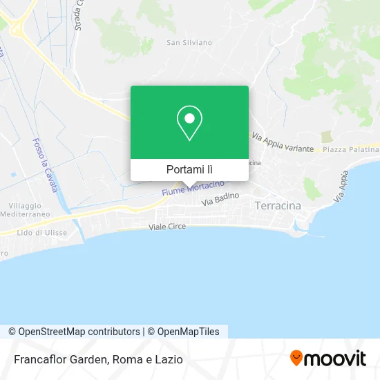 Mappa Francaflor Garden