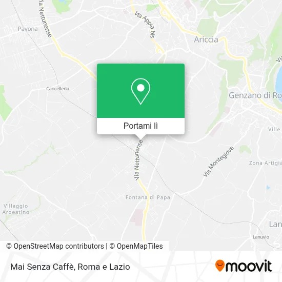 Mappa Mai Senza Caffè