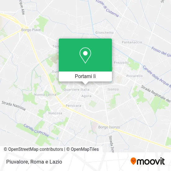 Mappa Piuvalore