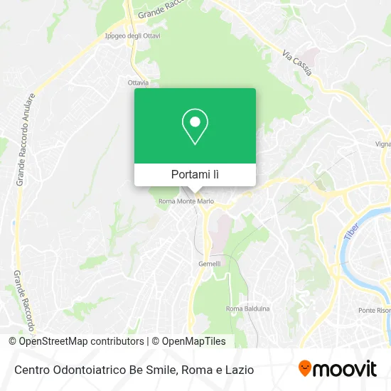 Mappa Centro Odontoiatrico Be Smile