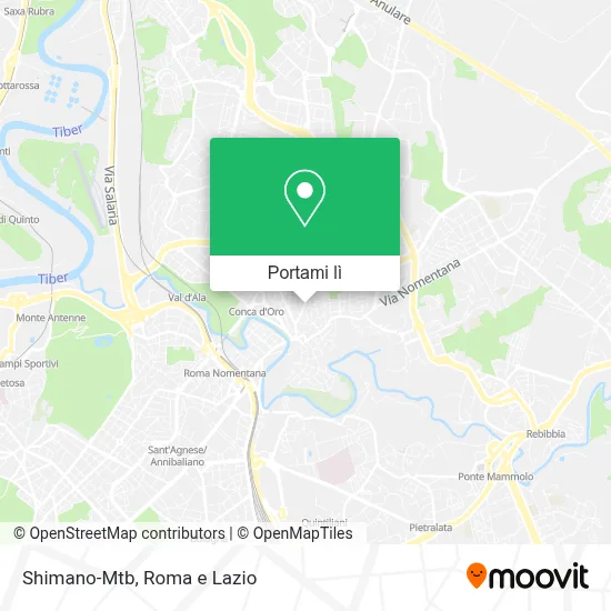 Mappa Shimano-Mtb