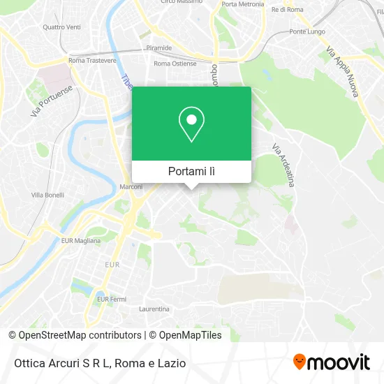 Mappa Ottica Arcuri S R L