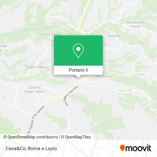 Mappa Casa&Co
