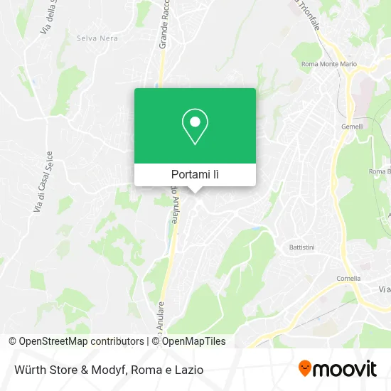 Mappa Würth Store & Modyf