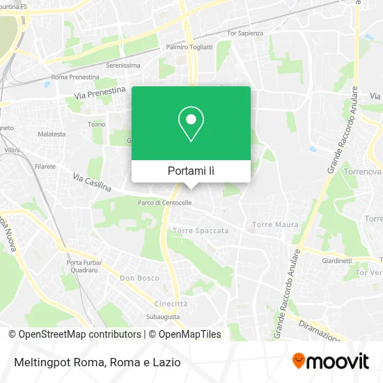 Mappa Meltingpot Roma