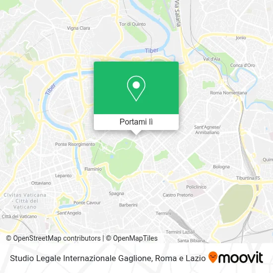 Mappa Studio Legale Internazionale Gaglione