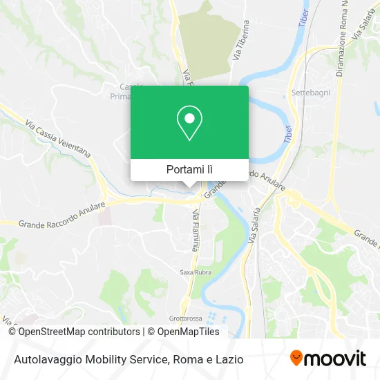 Mappa Autolavaggio Mobility Service