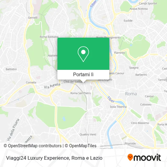 Mappa Viaggi24 Luxury Experience