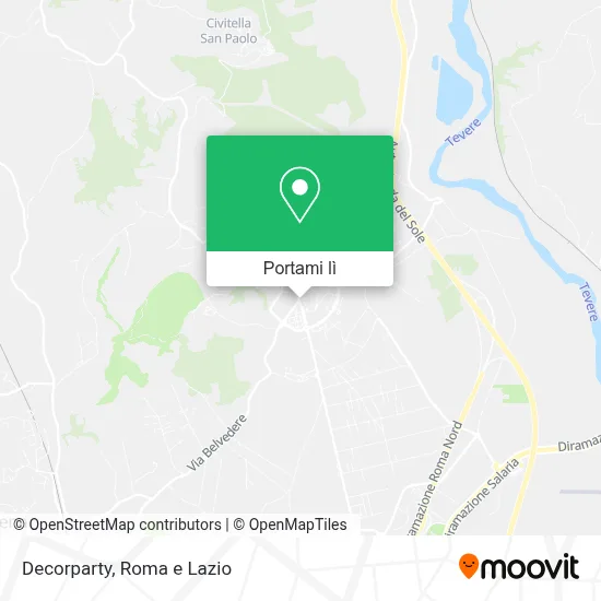 Mappa Decorparty