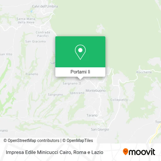 Mappa Impresa Edile Minicucci Cairo