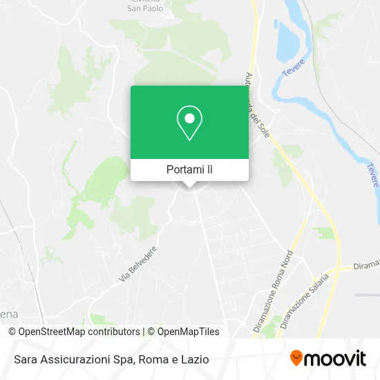 Mappa Sara Assicurazioni Spa