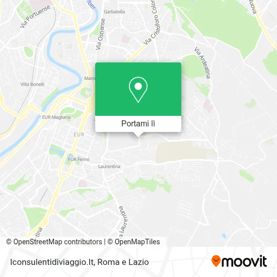 Mappa Iconsulentidiviaggio.It