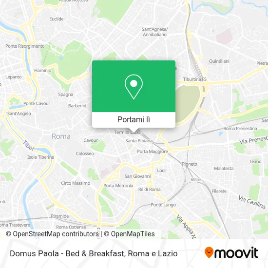 Mappa Domus Paola - Bed & Breakfast