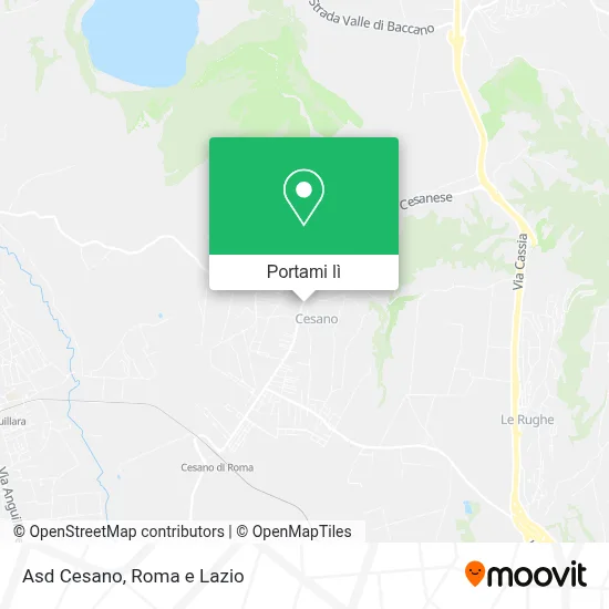 Mappa Asd Cesano