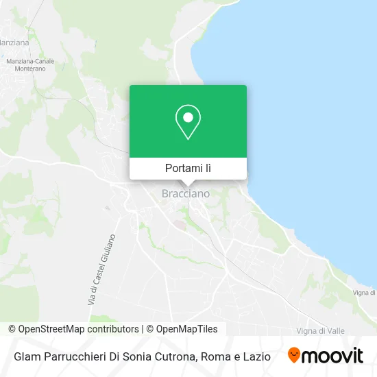 Mappa Glam Parrucchieri Di Sonia Cutrona