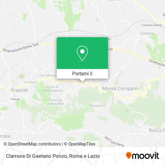 Mappa Clamore Di Gaetano Ponzo