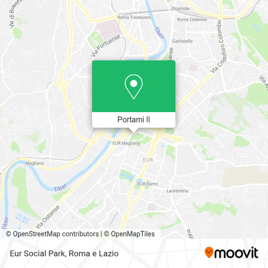 Mappa Eur Social Park